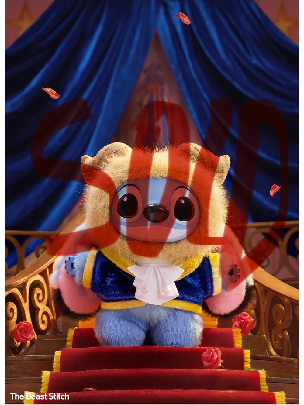 POP MART stitch adventure series pendant beast